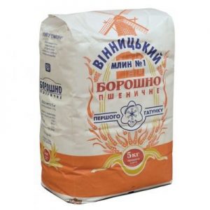 Борошно пшеничне  1 сорт ТМ "РІКА" м.Хуст