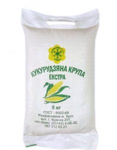 Крупа кукурудзяна екстра ТМ "РІКА" м.Хуст