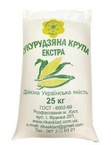 Крупа кукурудзяна екстра ТМ "РІКА" м.Хуст